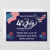 7月4日招待状 招待状 (正面)