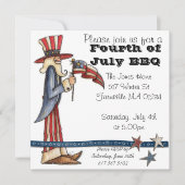 7月4日招待状 招待状 (正面)