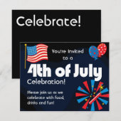 7月4日招待状 招待状 (正面/裏面)