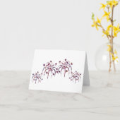 7月4日数々の カード (黄色い花)