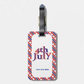 7月4日文字デザイン星縁ど付 ラゲッジタグ (裏面縦)