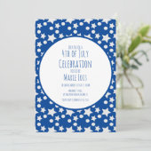 7月4日星とドット・ブルー・グレー 招待状 (スタンド正面)