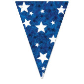 7月4日星オンブルー バンティングフラッグ (第1の旗)