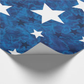 7月4日星オンブルー ラッピングペーパー (コーナー)