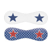 7月4日星、赤白、青 野球ボール (パネル)