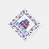 7月4日格言 スタンダードカクテルナプキン (角)