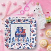 7月4日格言 ペーパープレート (パーティー)