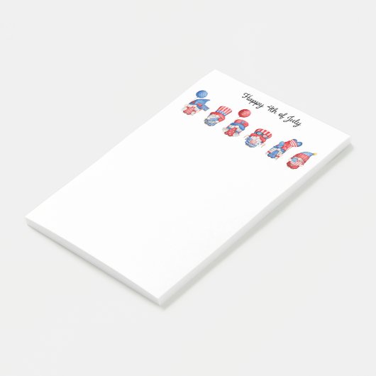 7月4日格言 ポストイット (アングル)