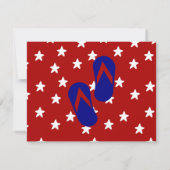 7月4日水上パーティー 招待状 (裏面)