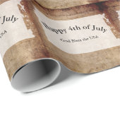 7月4日📜独立宣言 ラッピングペーパー (ロールコーナー)