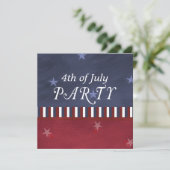 7月4日独立記念日カスタム 招待状 (スタンド正面)