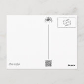 7月4日独立記念日ヴィンテージ国旗のデザイン ポストカード (裏面)