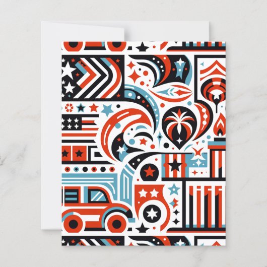 7月4日生成パターンスクラップブック紙 (正面)