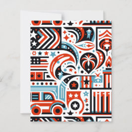 7月4日生成パターンスクラップブック紙