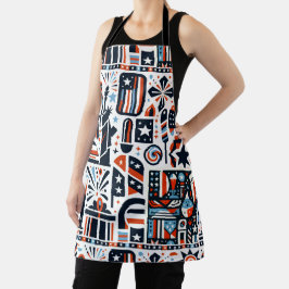 7月4日生成パターン エプロン