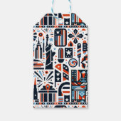 7月4日生成パターン ギフトタグ (正面)