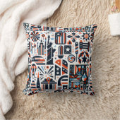 7月4日生成パターン クッション (ブランケット)