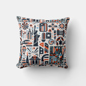 7月4日生成パターン クッション (正面)