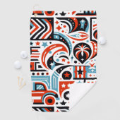 7月4日生成パターン ゴルフタオル (インサイチュ)