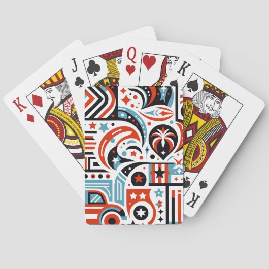 7月4日生成パターン トランプ (裏面)