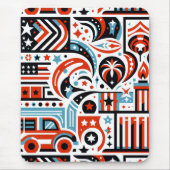 7月4日生成パターン マウスパッド (正面)