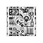 7月4日生成パターン ラバースタンプ (インプリント)