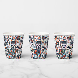 7月4日生成パターン 紙コップ