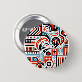 7月4日生成パターン 缶バッジ (正面&裏面)