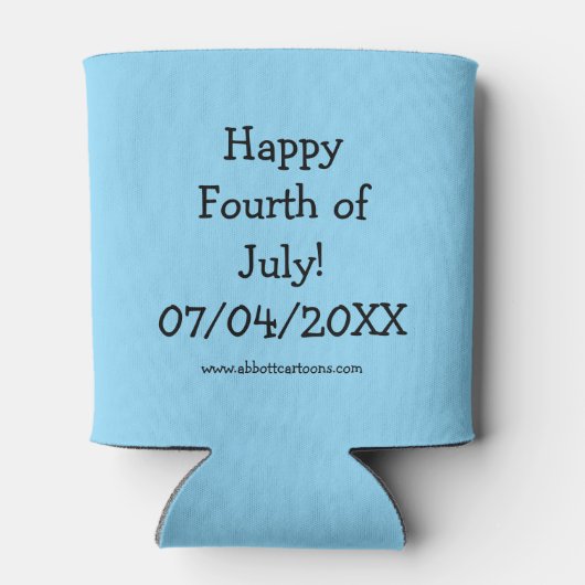 7月4日笑わされるユーモアクーラーボックス 缶クーラー (裏面)