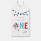 7月4日第1回誕生日ギフトラベル ギフトタグ (正面)