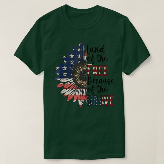 7月4日第4回女性米国国旗のグラフィックP Tシャツ (デザイン正面)