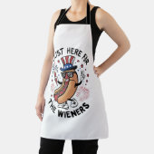 7月4日米国アメリカ合衆国国旗の愛国心 エプロン (インサイチュ)