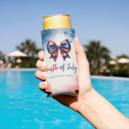 7月4日米国バウ愛国心 スリム缶クーラー