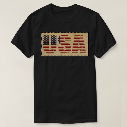 7月4日米国国旗の統一された州の独立性D Tシャツ (デザイン正面)