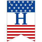 7月4日米国旗星条旗おめでとう バンティングフラッグ (第2の旗)