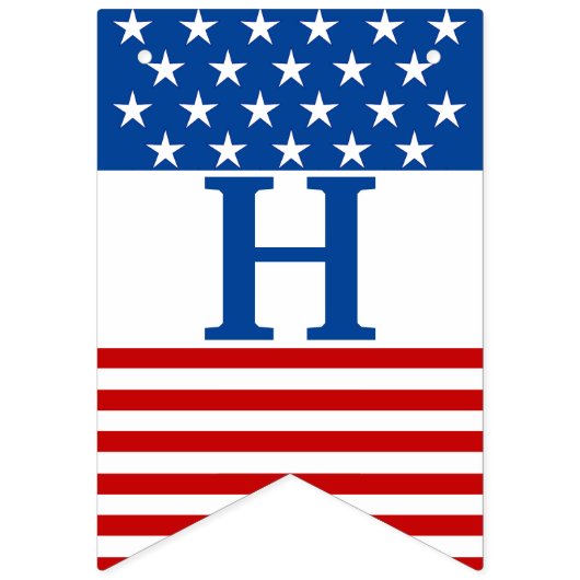 7月4日米国旗星条旗おめでとう バンティングフラッグ (第2の旗)