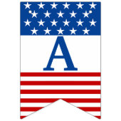 7月4日米国旗星条旗おめでとう バンティングフラッグ (第3の旗)