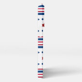 7月4日紅白青の愛国心 iPhoneケース (右側面)