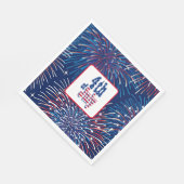 7月4日紙ナプキンス スタンダードランチョンナプキン (角)