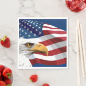 7月4日紙ナプキンス スタンダードランチョンナプキン (インサイチュ)