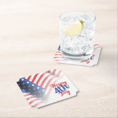 7月4日紙プレート ペーパーコースター (インサイチュ)