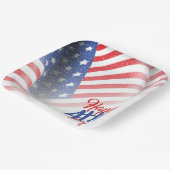 7月4日紙プレート ペーパープレート (傾斜あり)