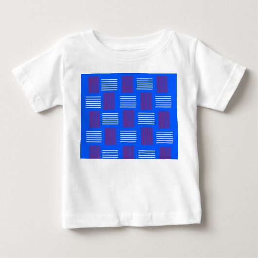 7月4日織 ベビーTシャツ (正面)