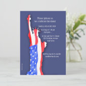 7月4日自由の女神 招待状 (スタンド正面)