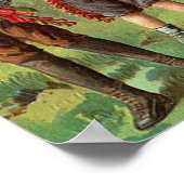 7月4日花火ポスター付き子ども ポスター (角)