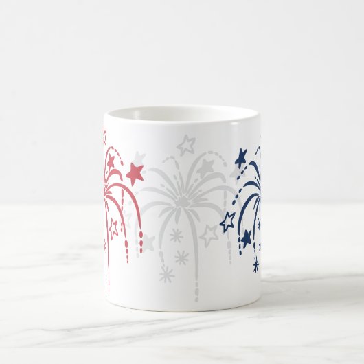 7月4日花火大会 コーヒーマグカップ (中央)