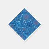 7月4日花火 スタンダードカクテルナプキン (角)