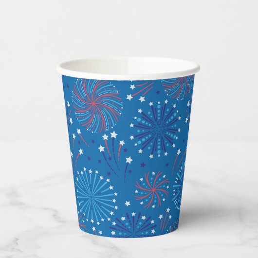 7月4日花火 紙コップ (左)