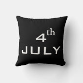 7月4日装飾用クッション – 愛国的な雰囲気 クッション (裏面)