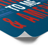 7月4日誕生日ハッピーバースデーto Me America ポスター (角)